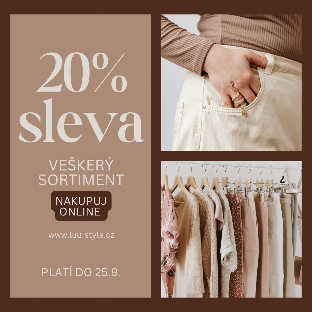Luu Style 25% sleva září 2025